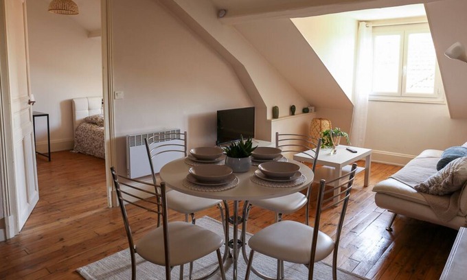 Vieux Vichy Apartment | Appartement Standing Dans un Ancien Palace 35m2 Emplacement Idéal