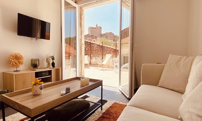 Bouleternere Apartment | Appartement sur les Toits Avec vue et Terrasse