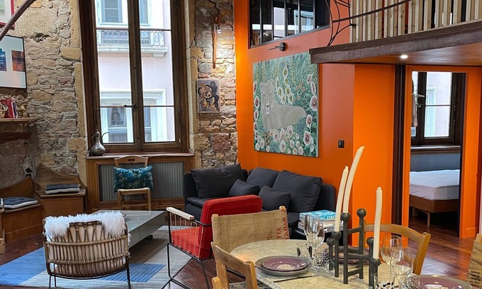 Terreaux - Bat d'argent Apartment | Appartement Typique "coeur de Lyon" Avec Ascenseur et Parking