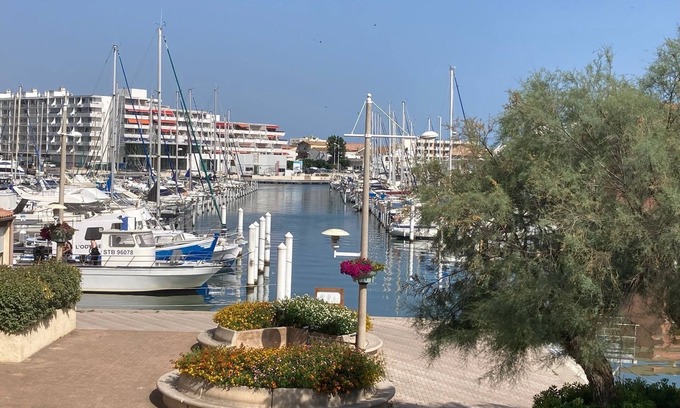 Carnon-Plage Apartment | Appartement vue Port Proche de la mer Dans un Quartier Tranquille