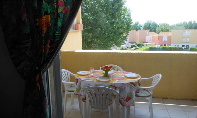 Marseillan Apartment | APT 2 ROOMS MEZ 40m2 + TERRACE 7m2 REF 4009