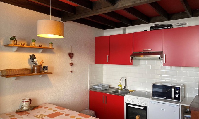 Besse-et-Saint-Anastaise Apartment | Apt F2 (38m²) - 5 Sleeps - Coeur Station Super Besse - 300m from the slopes