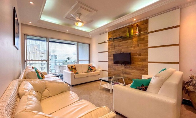 Riviera de Sao Lourenco Apartment | Apto com WiFi a beira mar -Riviera de São Lourenço