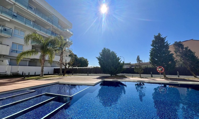Santa Margarida Apartment | AQUAMARINA 011 - Piso con piscina