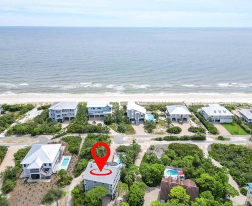 Treasure Beach Village House | Aquapelago Pool pet Friendly St George Island Family Home