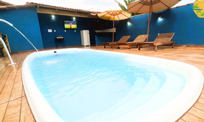 Corumbau House | Arara Azul - Gourmet Area Pool, 5 min Beach, AC