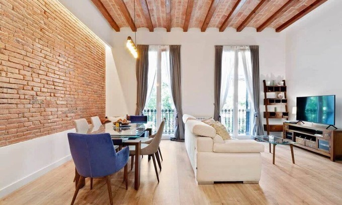 el Fort Pienc Apartment | Arc de Triomf Modern and bright 2BD 2BTH
