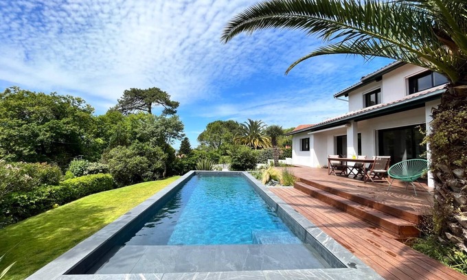 Anglet House | Architect villa, Anglet Biarritz, with 30m2 Swimming pool