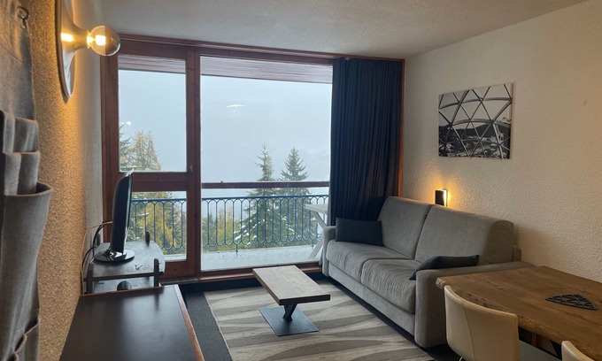 Arc-1800 Apartment | ARCS 1800, 2 rooms 4/5 pers, resort center, parking, ski locker, nice view