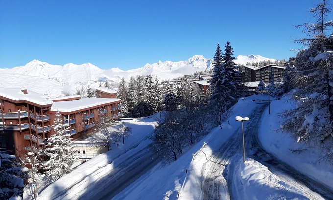 Arc-1800 Apartment | Arcs 1800, Vogel building, Mont-Blanc view, 200m from slopes and shops