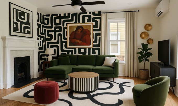 Durham House | Art Deco Apartment in Historic Hospitality House