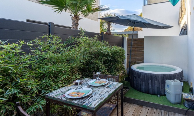 Le Grau-dʼAgde Apartment | Artemis - Studio terrasse - Accès direct plage