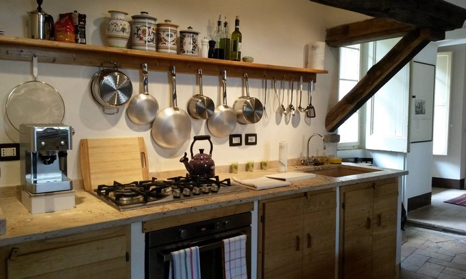 Spoleto Apartment | Artist's Retreat: 2 bedroom, 2 bath apartment