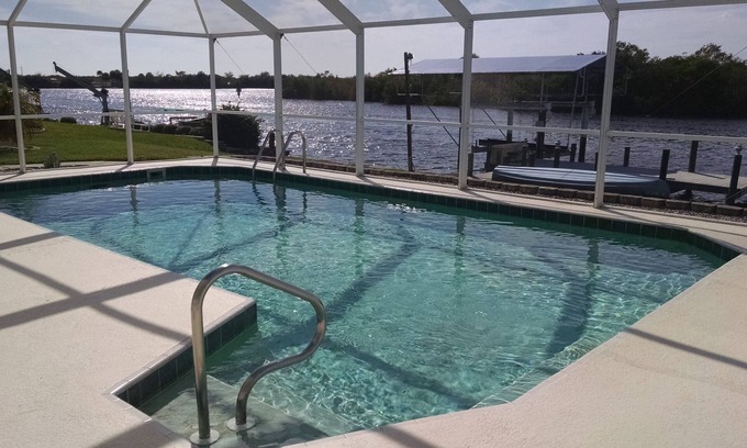 Port Charlotte House | Ask about discounts May-Oct. Lakefront pool home. Near gulf beaches, Ford/Edison