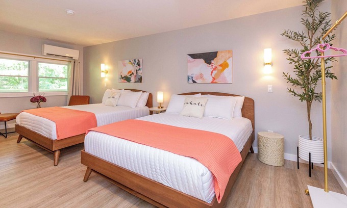 Maggie Valley Apartment | Aster- Deluxe Double Queen Studio at The Dogwood