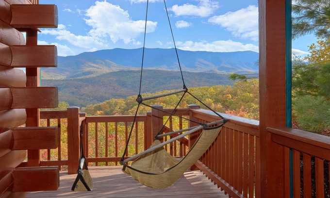 Gatlinburg - Pigeon Forge Cabin | ASTONISHING VIEWS! Posh Dream Cabin! Perfect Location! HotTub! Media&Game Rooms!