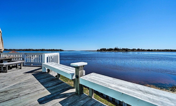 Myrtle Grove House | Atlantic Coast Dome Home Across from Sound w/ View