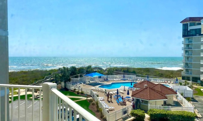 Sneads Ferry Condo | Atlantic Paradise at St. Regis, Amazing Views, Steps to Beach and Self Check-In