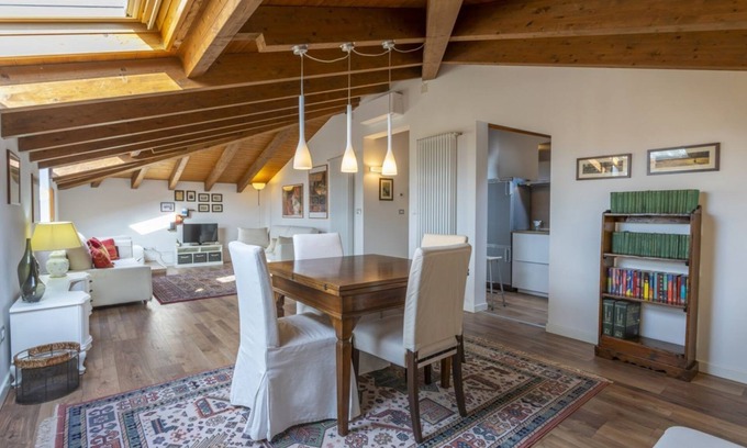Cargnacco Apartment | Attic in the green with Parking and Wifi/AC