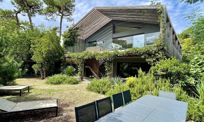 Cap-Ferret Villa | Attraktive Villa mit Panoramabuchtblick - Beste Lage Mimbeau