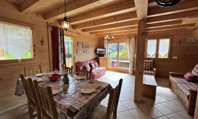 La Clusaz Ski Chalet | Aulp de Suz' 2 - Half chalet for 6 people 3*