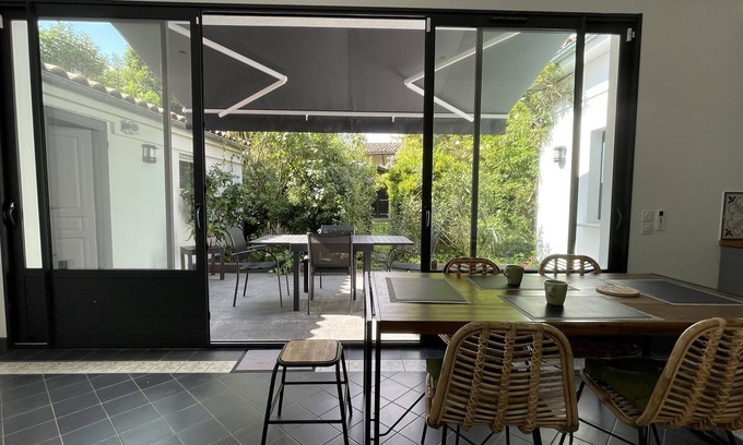 Bordeaux Sud House | Authentique Echoppe Bordelaise, 6 Pièces Avec Jardin