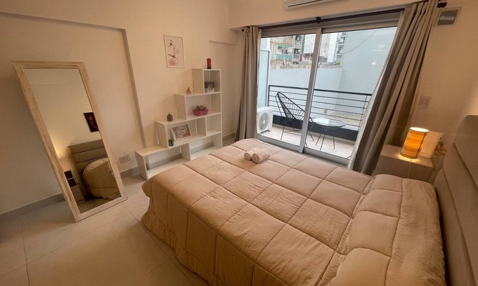 Caballito Apartment | Ayres Rio Beautiful Retreat: Pool and Balcony