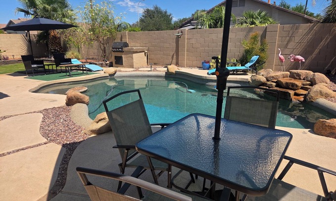 Chandler House | Backyard Oasis near downtown