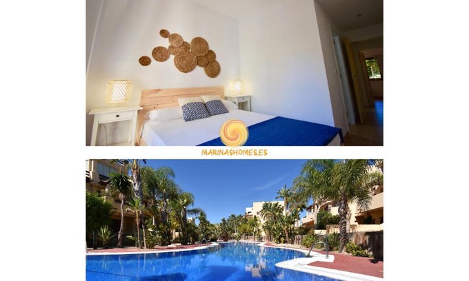 Puerto Rey Apartment | Bahia Marinas - Tu hogar con jardín privado!