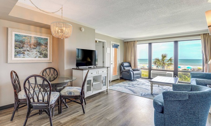 Myrtle Beach Condo | Balcony + Resort Perks: Myrtle Beach Escape