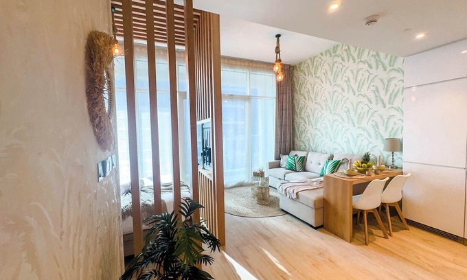 Dubai Marina Apartment | Bali Vibes in Dubai: Marina Studio With Sea Views-1402