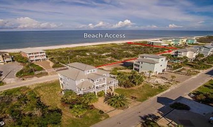 Cape San Blas House | Barefoot Escape - Private Pool & Beautiful Yard