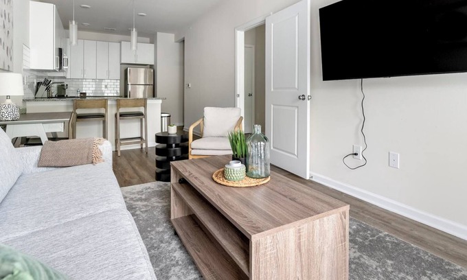 Concord Apartment | Barsala l Chic Comfort Awaits: Stylish 1BD in Emery Village