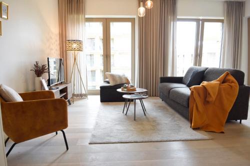 Ostend Apartment | Bartine - modern and spacious flat near the sea, free parking space