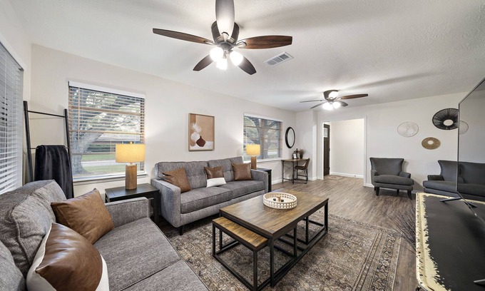 Baytown House | Baytown Family Oasis: Large Private Yard | Pets OK