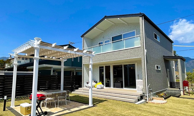 Fujikawaguchiko House | BBQ available Newly built rental villa Mt Fuji /Minamitsurugun Yamanashi