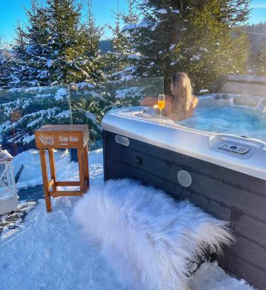 Bukovel Ski Chalet | be be Chalet - premium jacuzi - 2 bedrooms