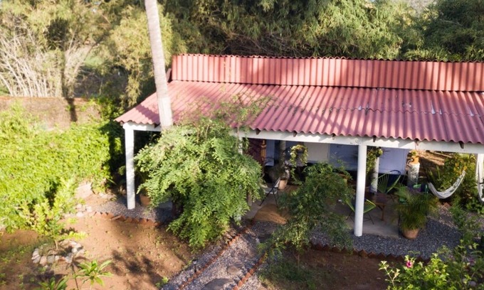 La Huerta House | Beach Accommodation in organic garden. in the middle of Nature. Secret surf spot