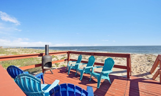 South Ponte Vedra Beach House | Beach Bum Time/Oceanfront/2 Decks/BBQ/Chiminea/Beach Gear