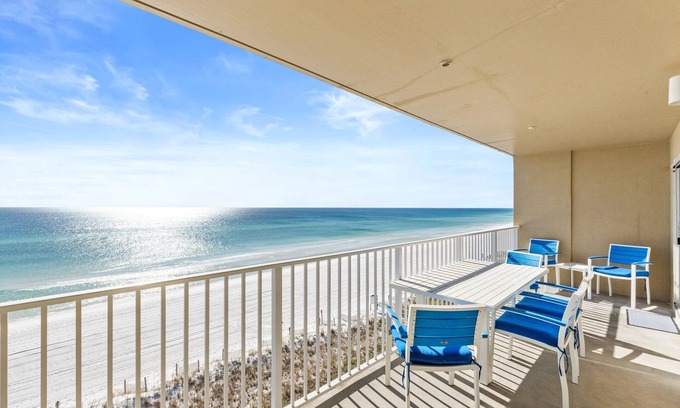 Fort Walton Beach Condo | Beach Front Penthouse, “Stay Salty” 602, Free Activities Included!