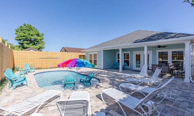 Riviera Beach House | Beach House w/Heated Pool, pet friendly - 21 & UP