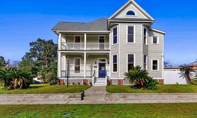 Gulfport House | Beach Modern Victorian Retreat in Sunny Gulfport!