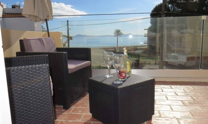 Port d'Alcudia House | Beach Townhouse with Terraces