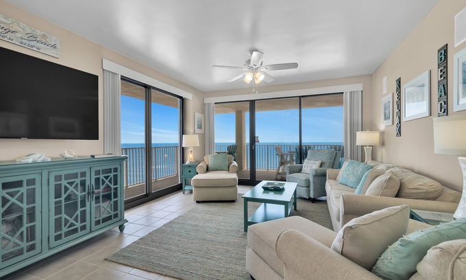 Orange Beach Condo | Beachfront Corner Condo | Spacious & Upscale | My Beach Getaways