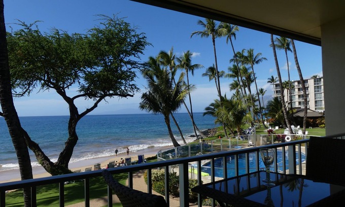 Kihei Condo | Beachfront Paradise! Updated, Fresh and Ready for your tropical getaway.
