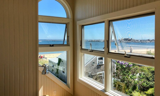 Commercial Street Apartment | Beachfront Studio with Spectacular Water Views