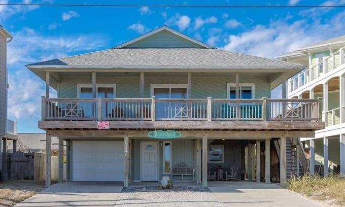 Surf City House | Beachnutz - Amazing Ocean Views from Covered Porch!