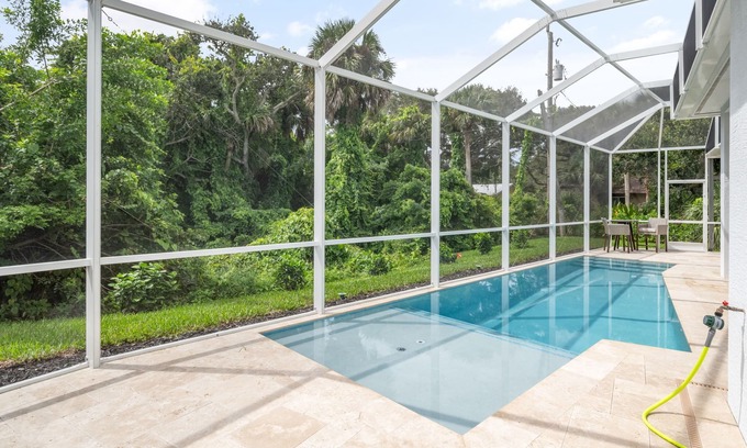Wabasso Beach House | Beachside Bliss: 3BR, Heated Pool, Sleeps 10!