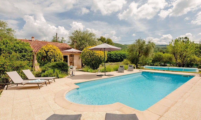 Saint-Cezaire-sur-Siagne Villa | Beautiful private villa for 4 guests with WIFI, private pool, TV and terrace