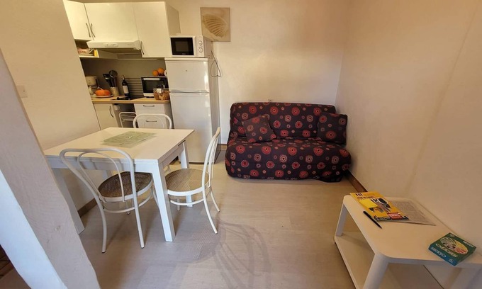 Mimizan Apartment | Beautiful 1 * apartment for 4 to 5 people a few steps from the current and the beach of Mimizan!